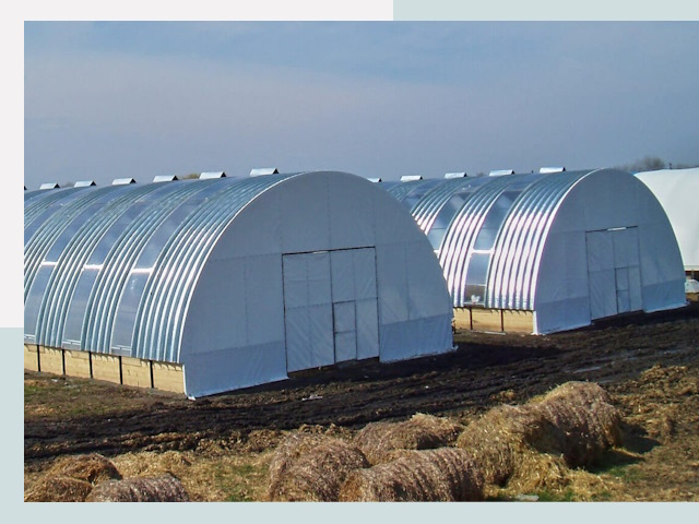 Сельскохозяйственные здания в Юрге