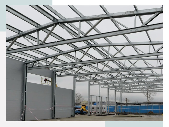 Строительство складов в Юрга от 642 руб. за м²