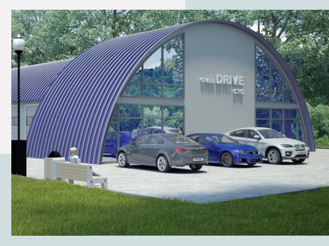 Монтаж ангаров и металлоконструкций от 642 руб.