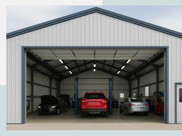 Ангары из сэндвич панелей от 642 руб. в Юрга