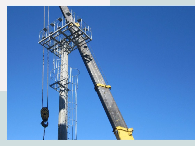 Монтаж осветительных мачт в Юрга от 642 руб.