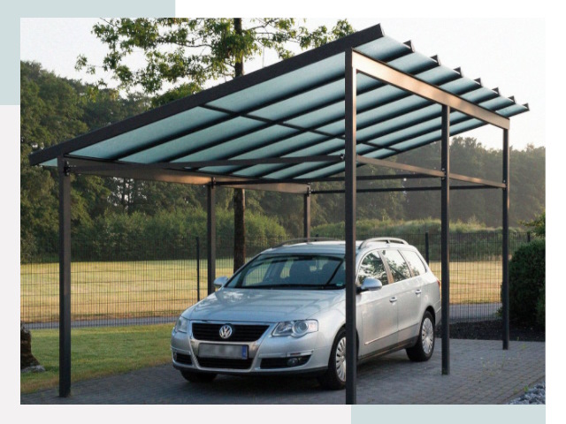 Навесы для автомобилей в Юрге