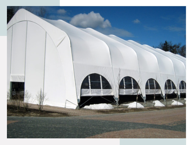 Каркасно-тентовые сооружения в Юрге