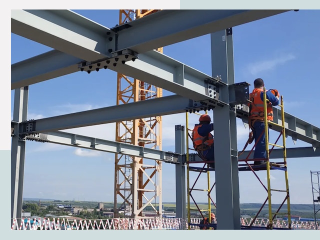 Монтаж металлоконструкций в Юрге