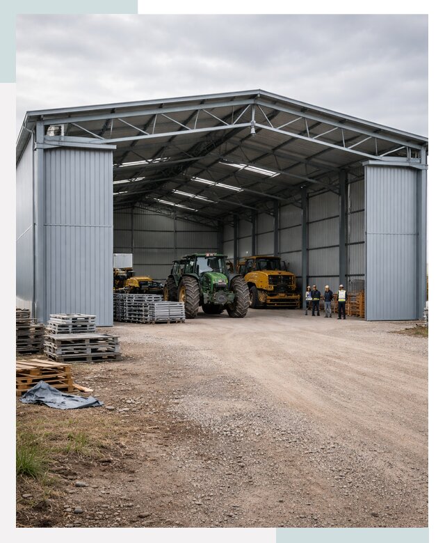 Ангары для сельхозтехники в Юрге от 21392 р. | СтальСтрой-Юрг