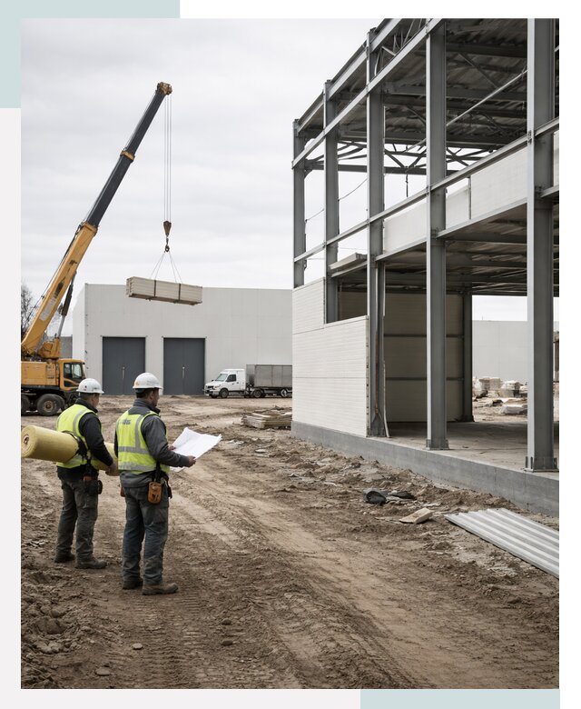 Строительство холодильных складов в Юрге от 48132 р. - СтальСтрой-Юрг