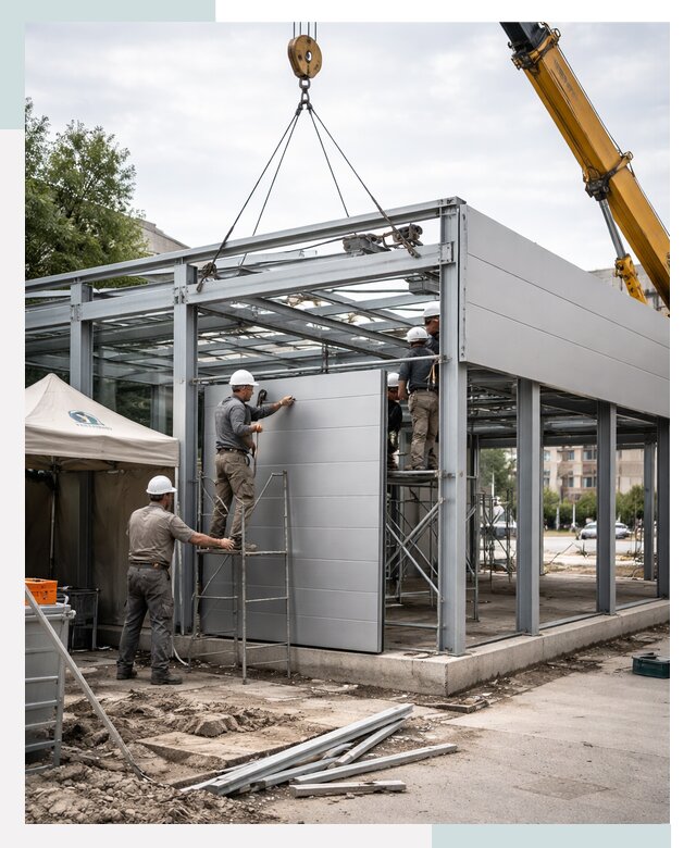 СтальСтрой-Юрг: торговый павильон под ключ в Юрге от 37436 р.