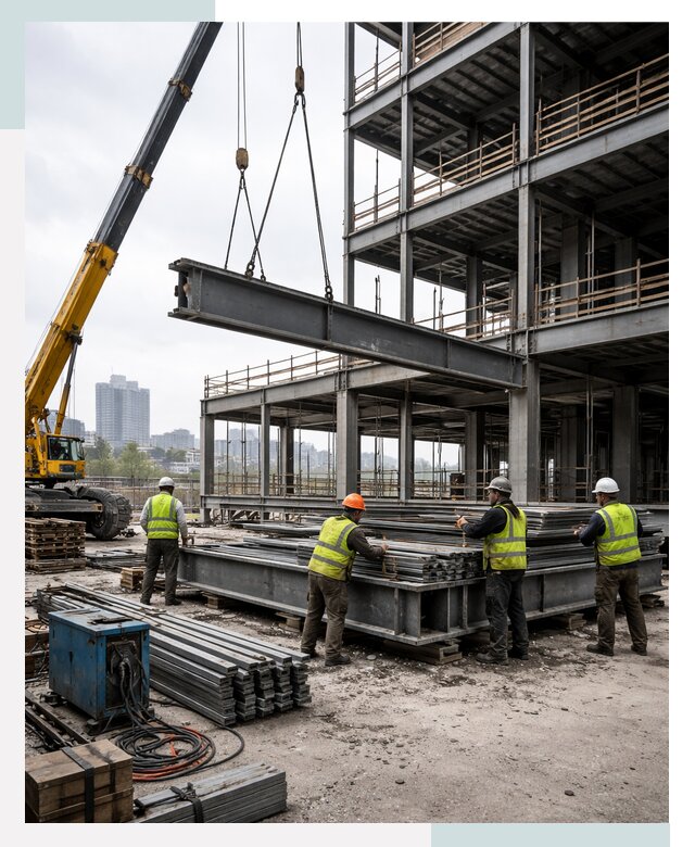 Строительство торгово-офисных зданий в Юрге от 48132 р.| СтальСтрой-Юрг